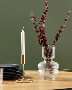 Vaso da fiori RODIA Vetro 24 cm Trasparente