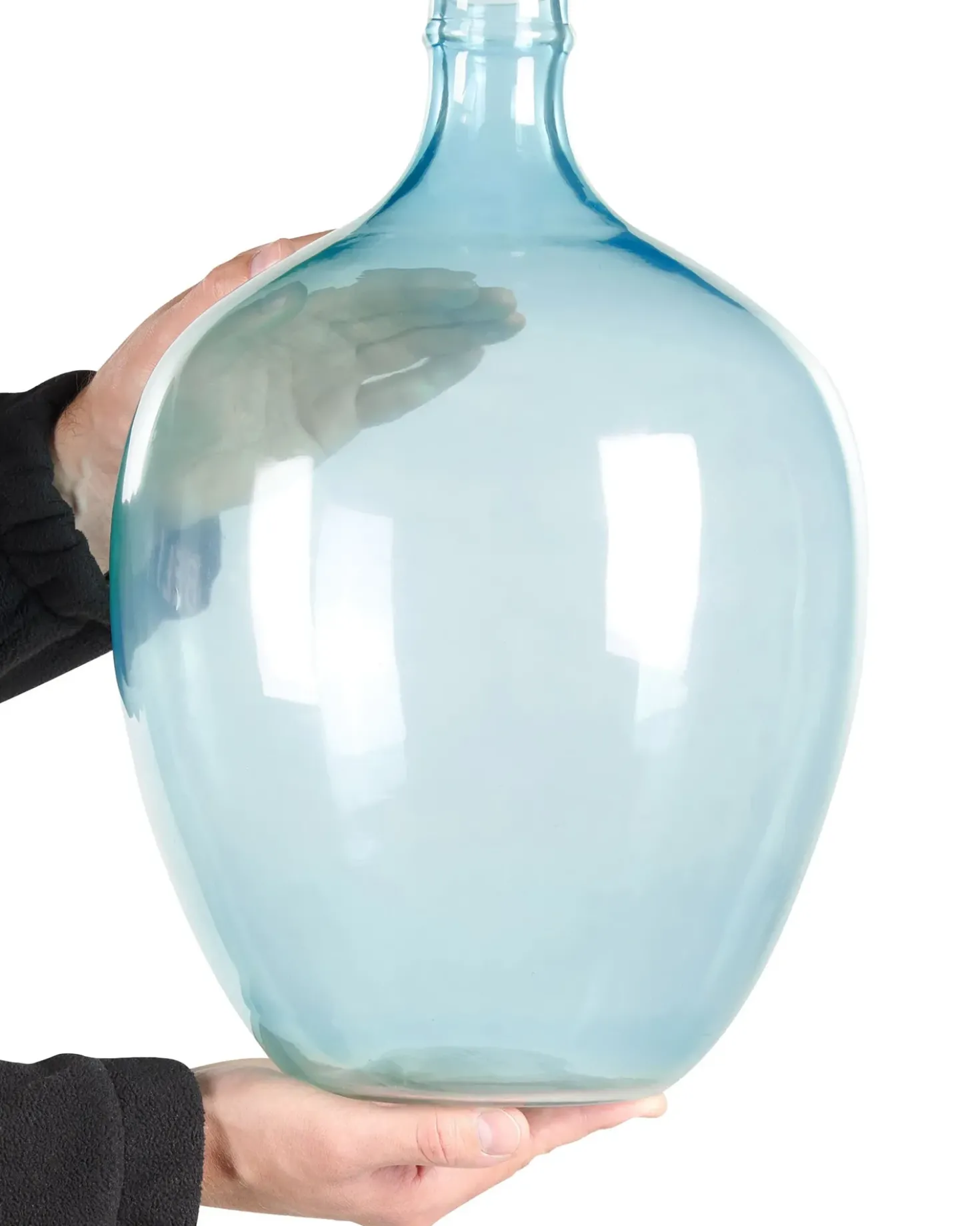 Vaso da fiori ROTI Vetro 39 cm Azzurro