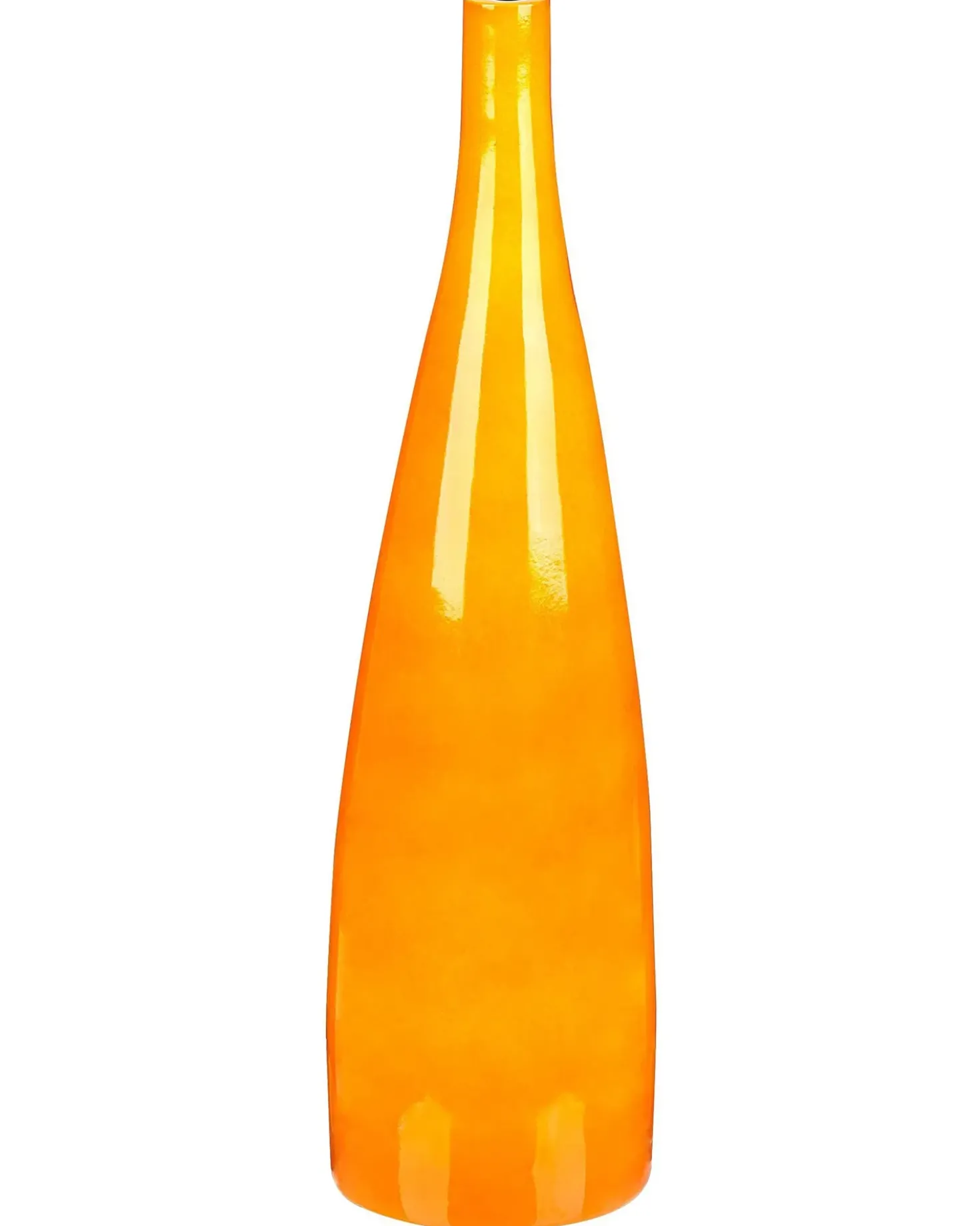 Vaso da fiori SABADELL Ceramica 50 cm Arancione
