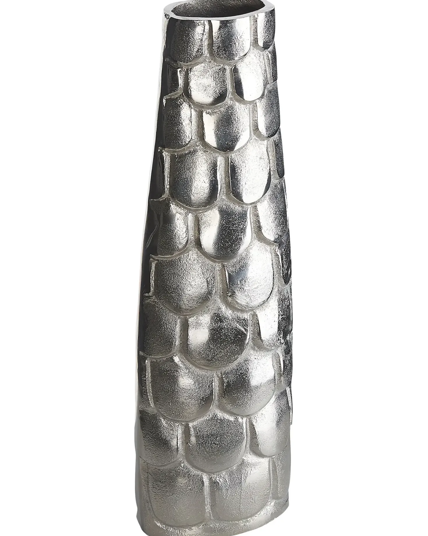 Vaso da fiori SUKHOTHAI Metallo 47 cm Argento