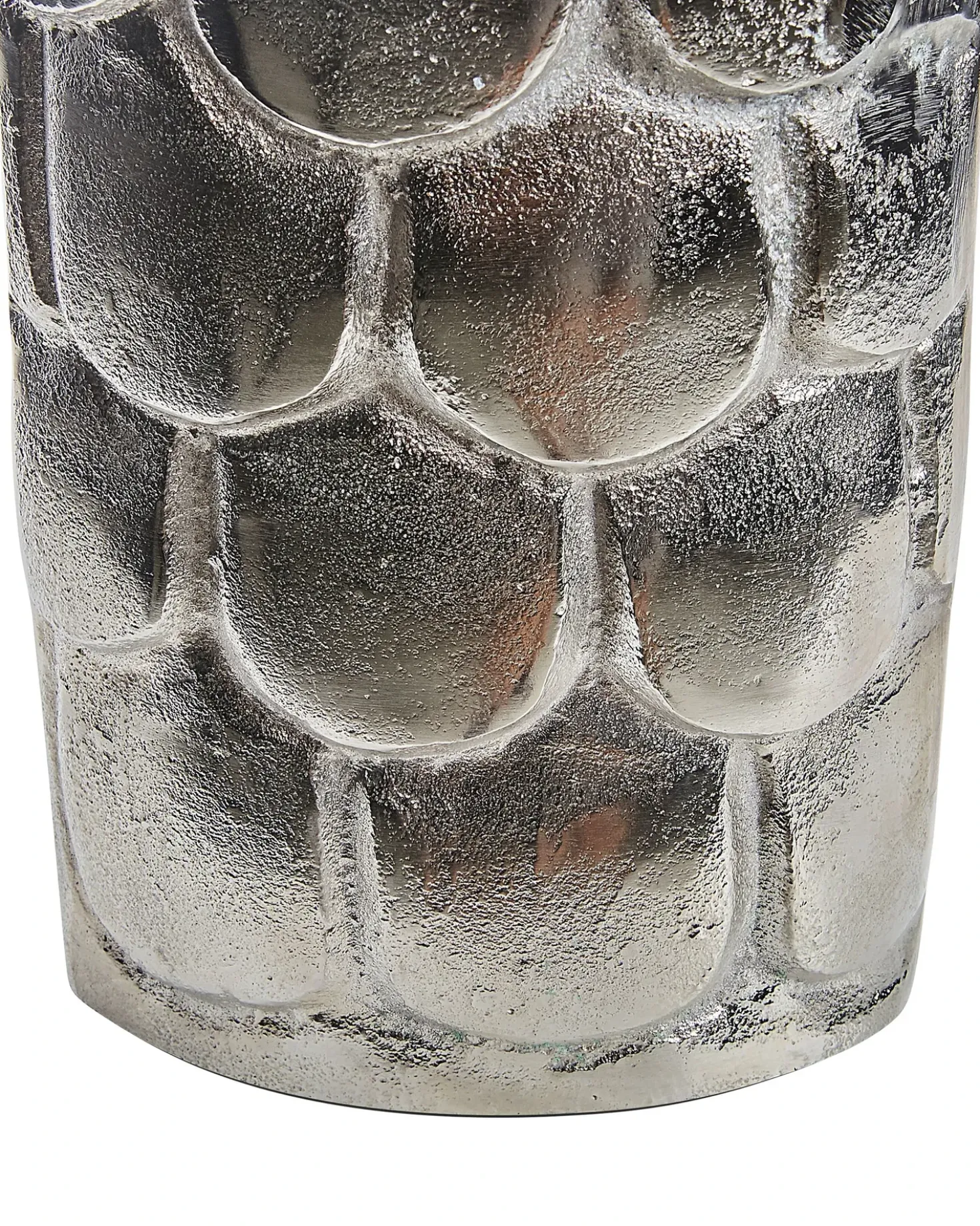 Vaso da fiori SUKHOTHAI Metallo 47 cm Argento