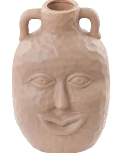 Vaso da fiori VERIA Ceramica 26 cm Beige sabbia