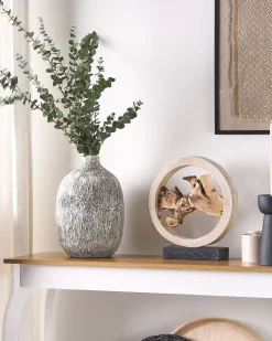 Vaso da fiori VIGO Ceramica 36 cm Grigio