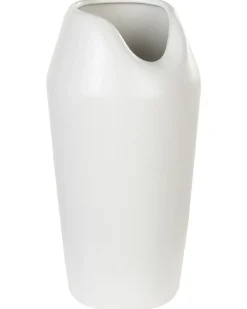 Vaso decorativo APAMEA Gres porcellanato 33 cm Bianco