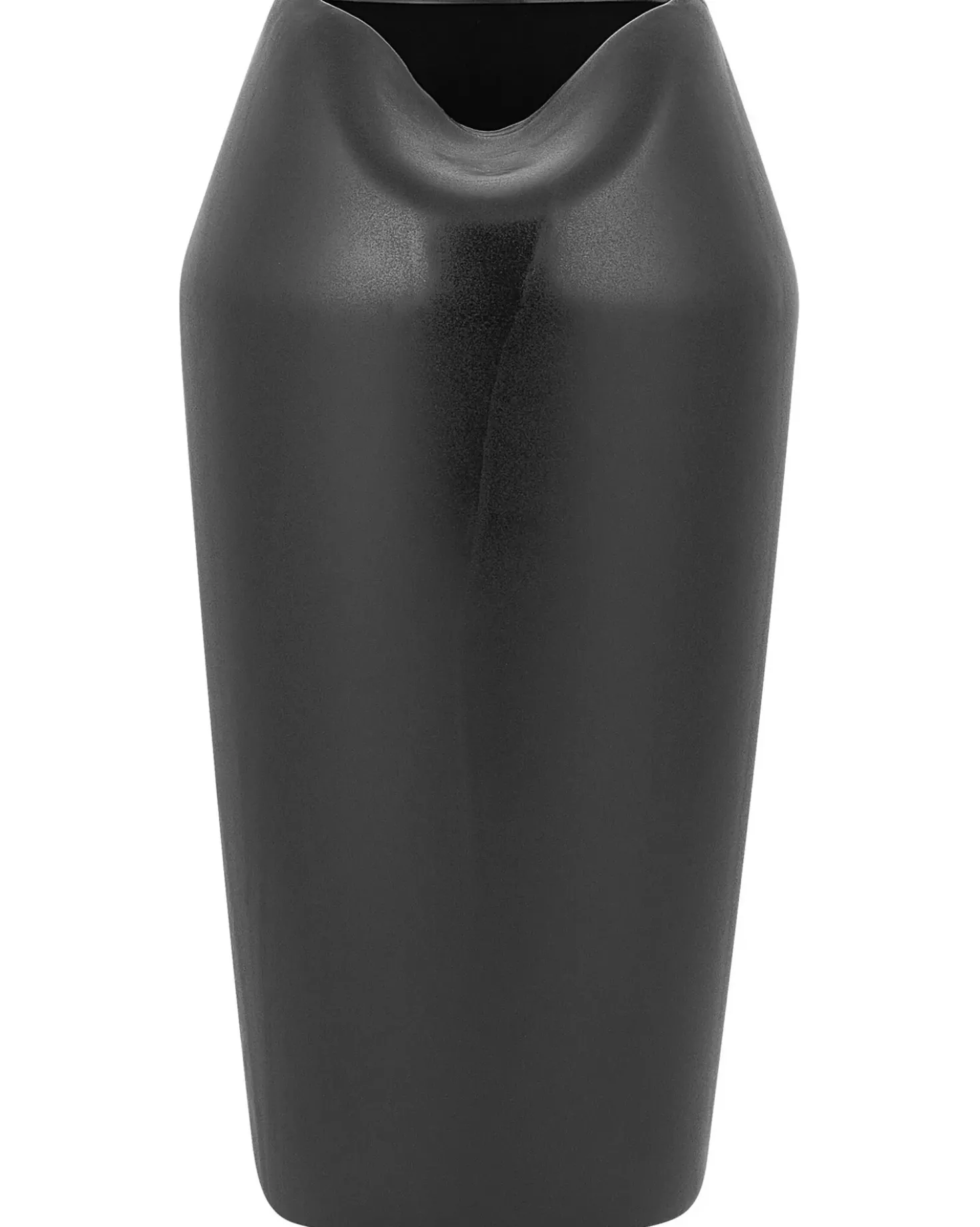 Vaso decorativo APAMEA Gres porcellanato 33 cm Nero