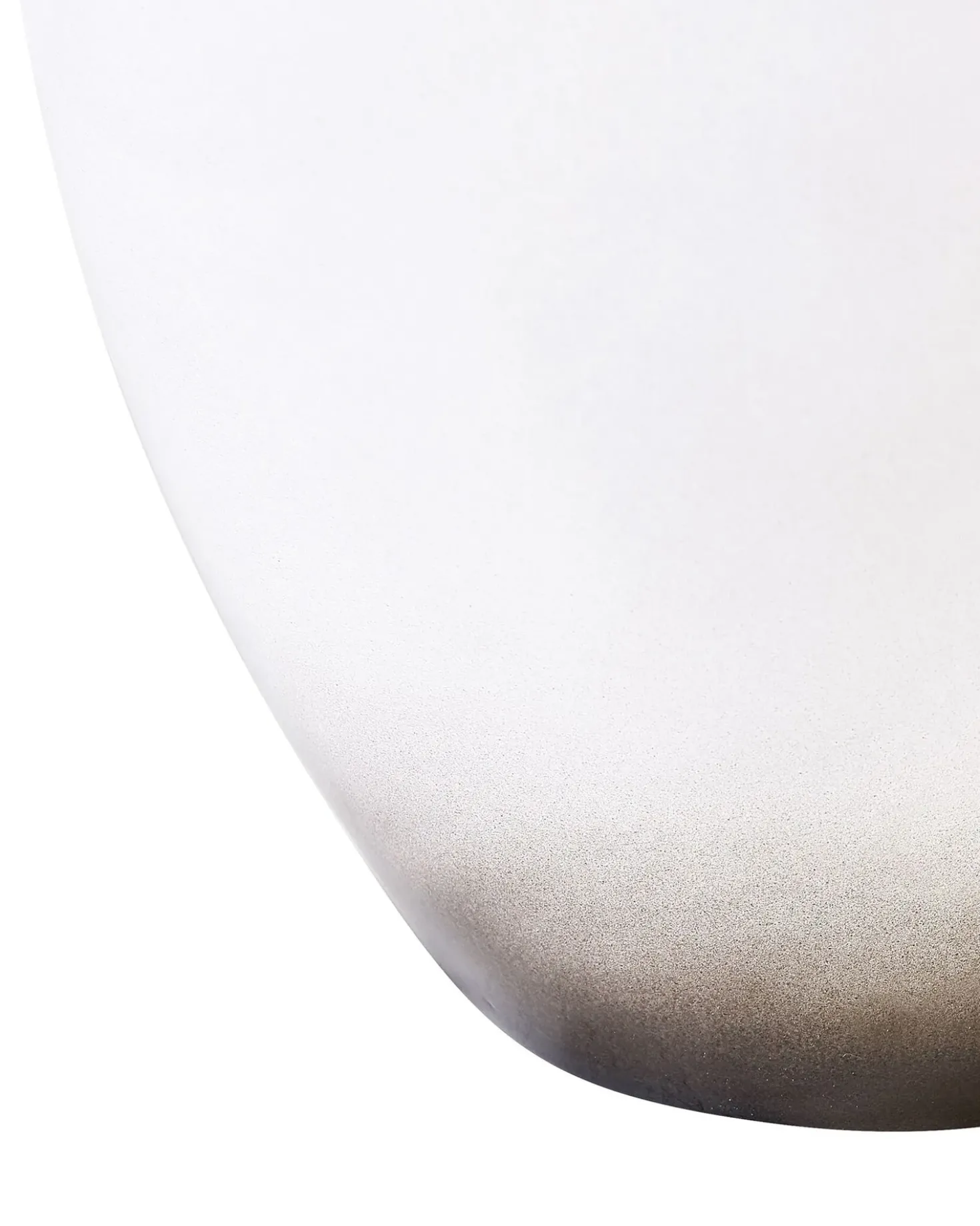 Vaso decorativo BAEZA Ceramica 46 cm Bianco
