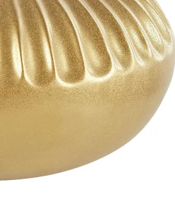 Vaso decorativo CERCEI Gres porcellanato 20 cm Oro