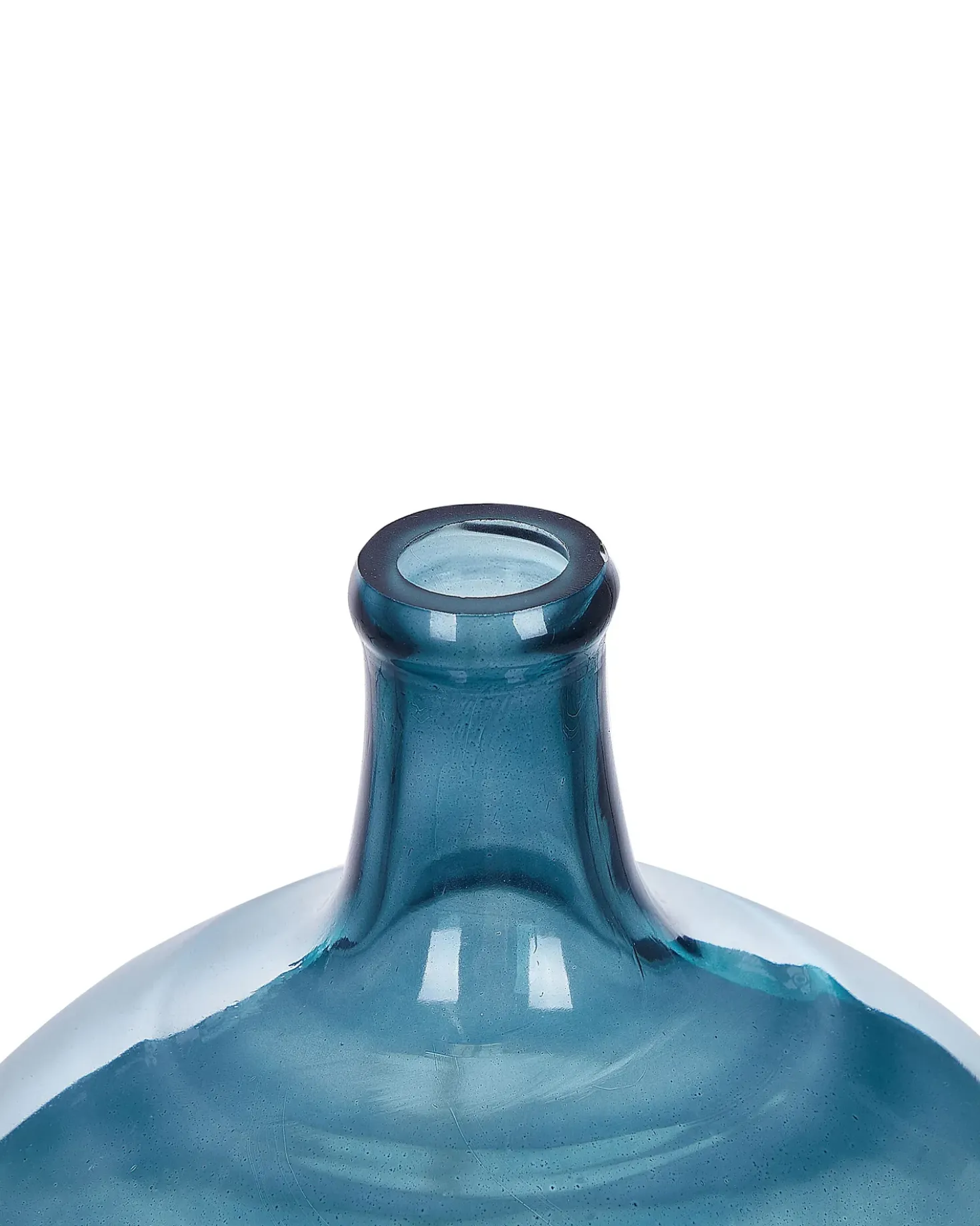 Vaso decorativo CHAPPATHI Vetro 31 cm Blu