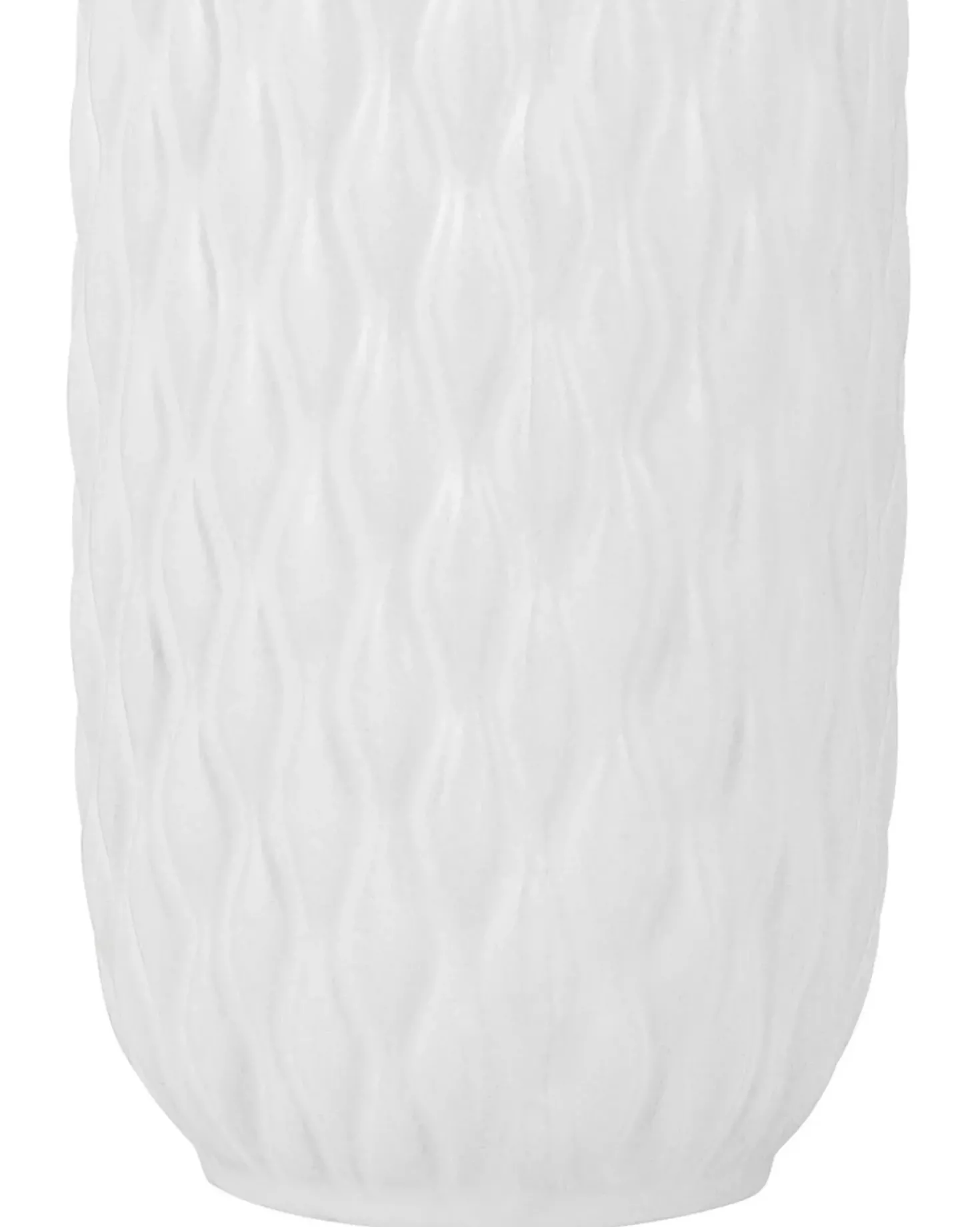 Vaso decorativo EMAR Gres porcellanato 31 cm Bianco