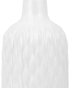 Vaso decorativo EMAR Gres porcellanato 31 cm Bianco