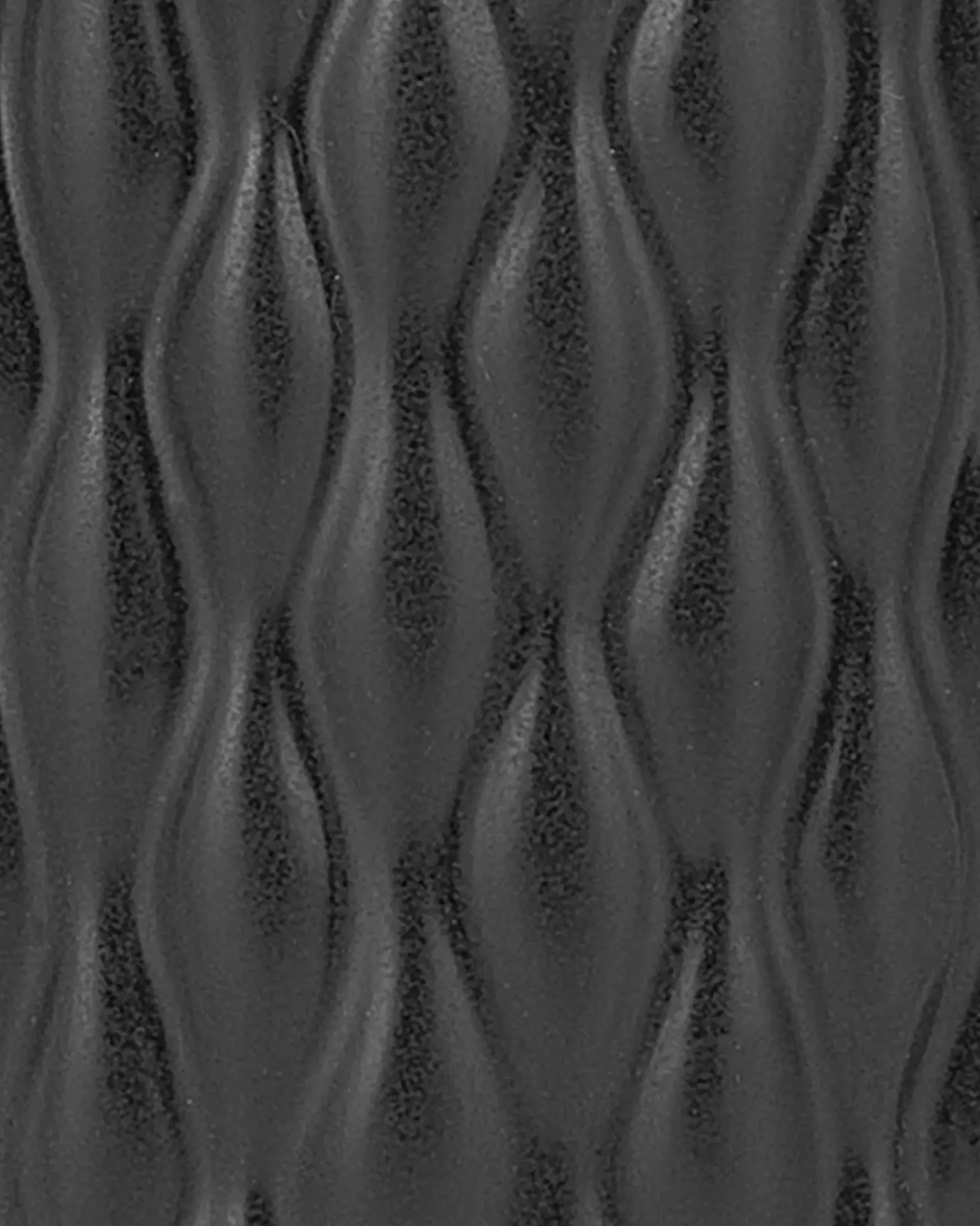 Vaso decorativo EMAR Gres porcellanato 31 cm Nero