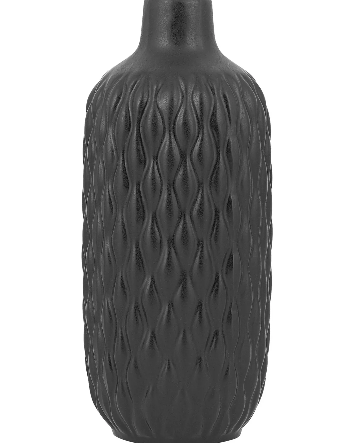 Vaso decorativo EMAR Gres porcellanato 31 cm Nero