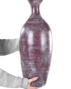 Vaso decorativo KARDIA Ceramica 57 cm Marrone