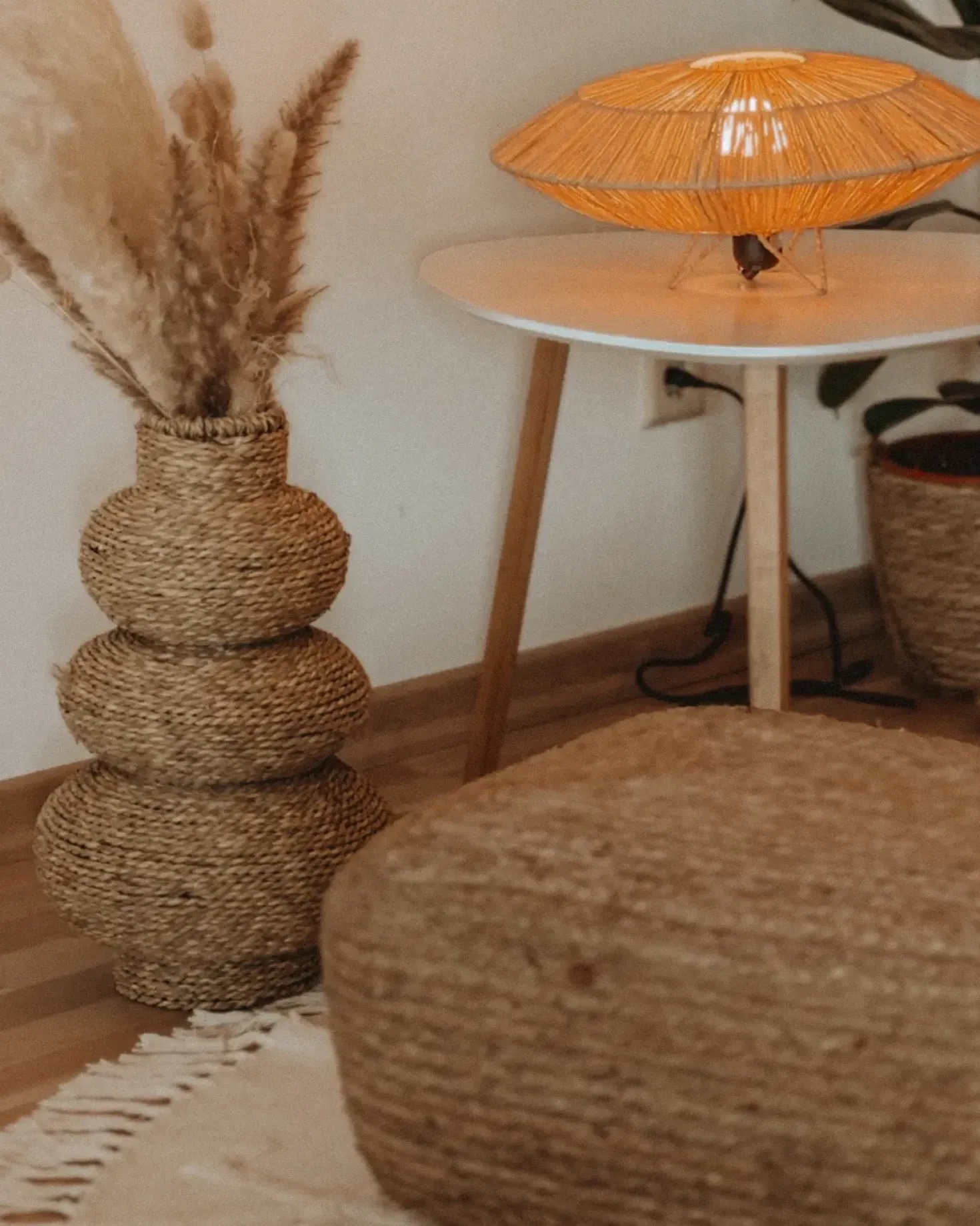 Vaso decorativo MARANG Alghe marine 41 cm Naturale