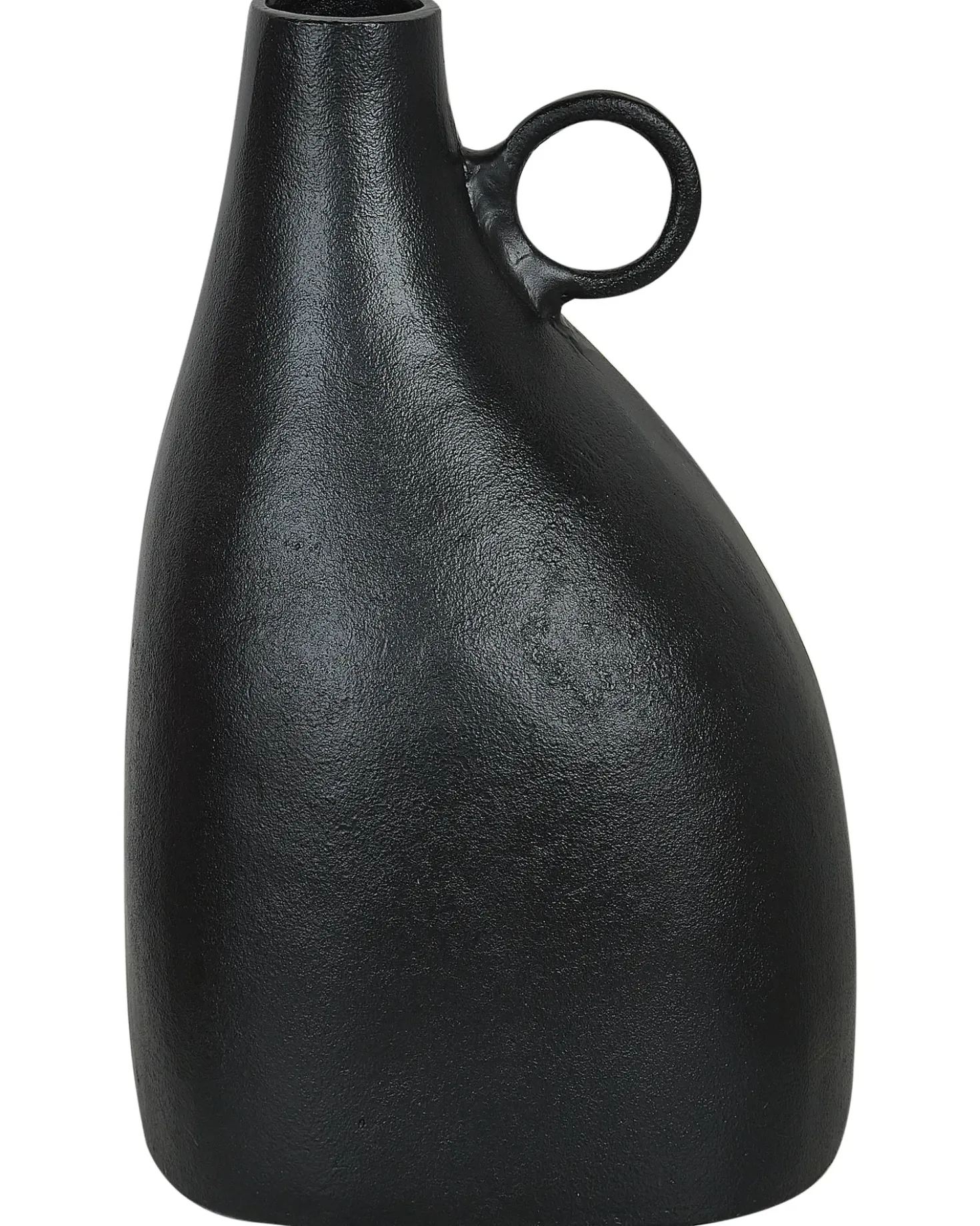 Vaso decorativo NARBADA Metallo 36 cm Nero