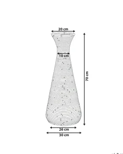 Vaso decorativo NIDRI Rattan 70 cm Naturale