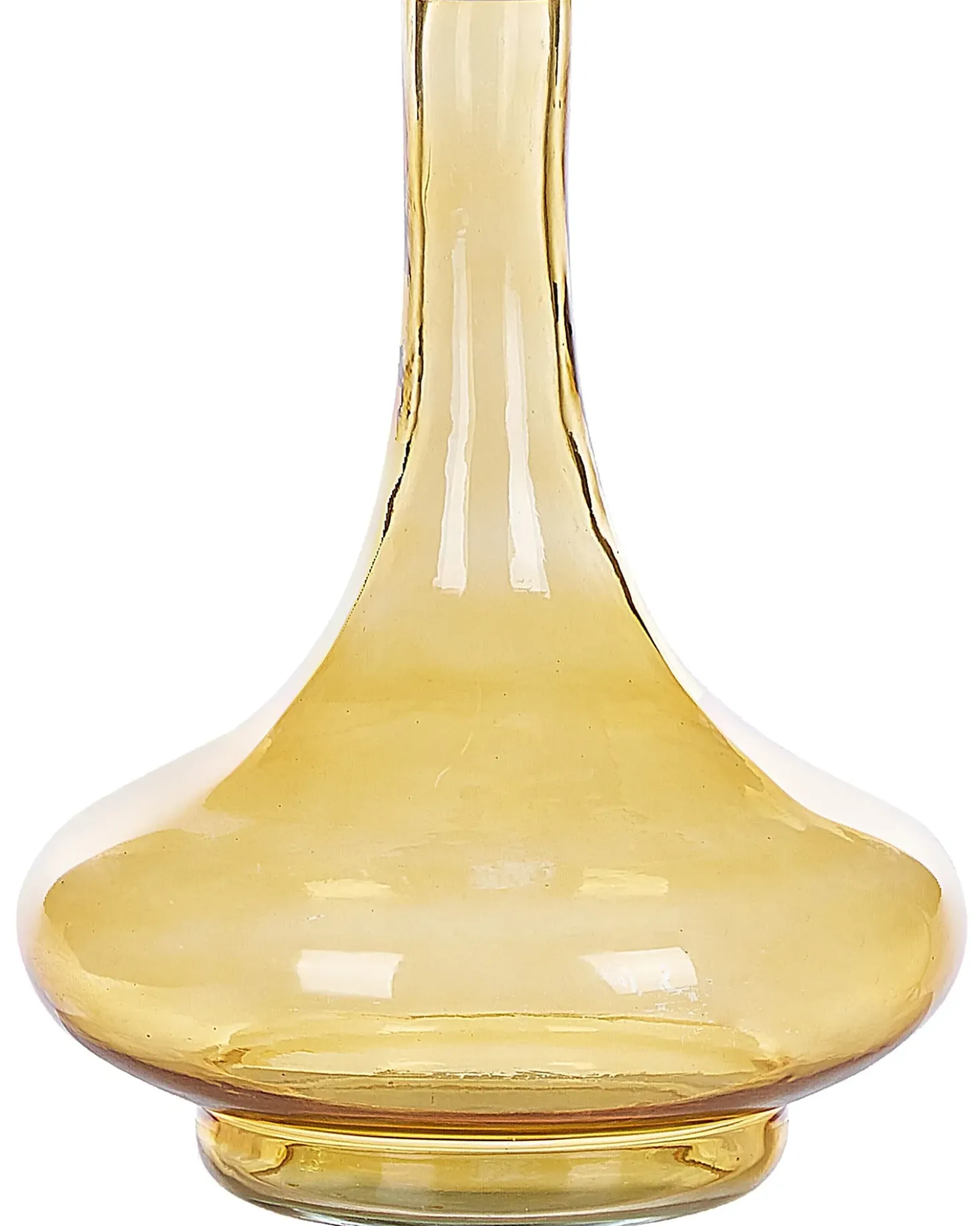 Vaso decorativo PANEER Vetro 30 cm Giallo