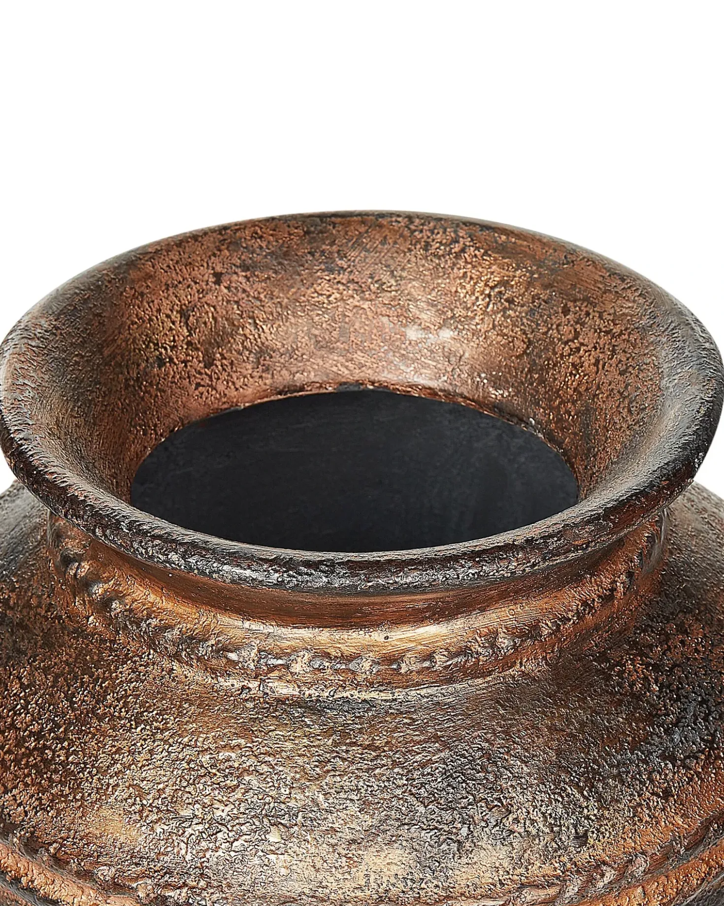 Vaso decorativo PUCHONG Ceramica 40 cm Rame