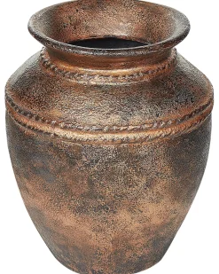 Vaso decorativo PUCHONG Ceramica 40 cm Rame