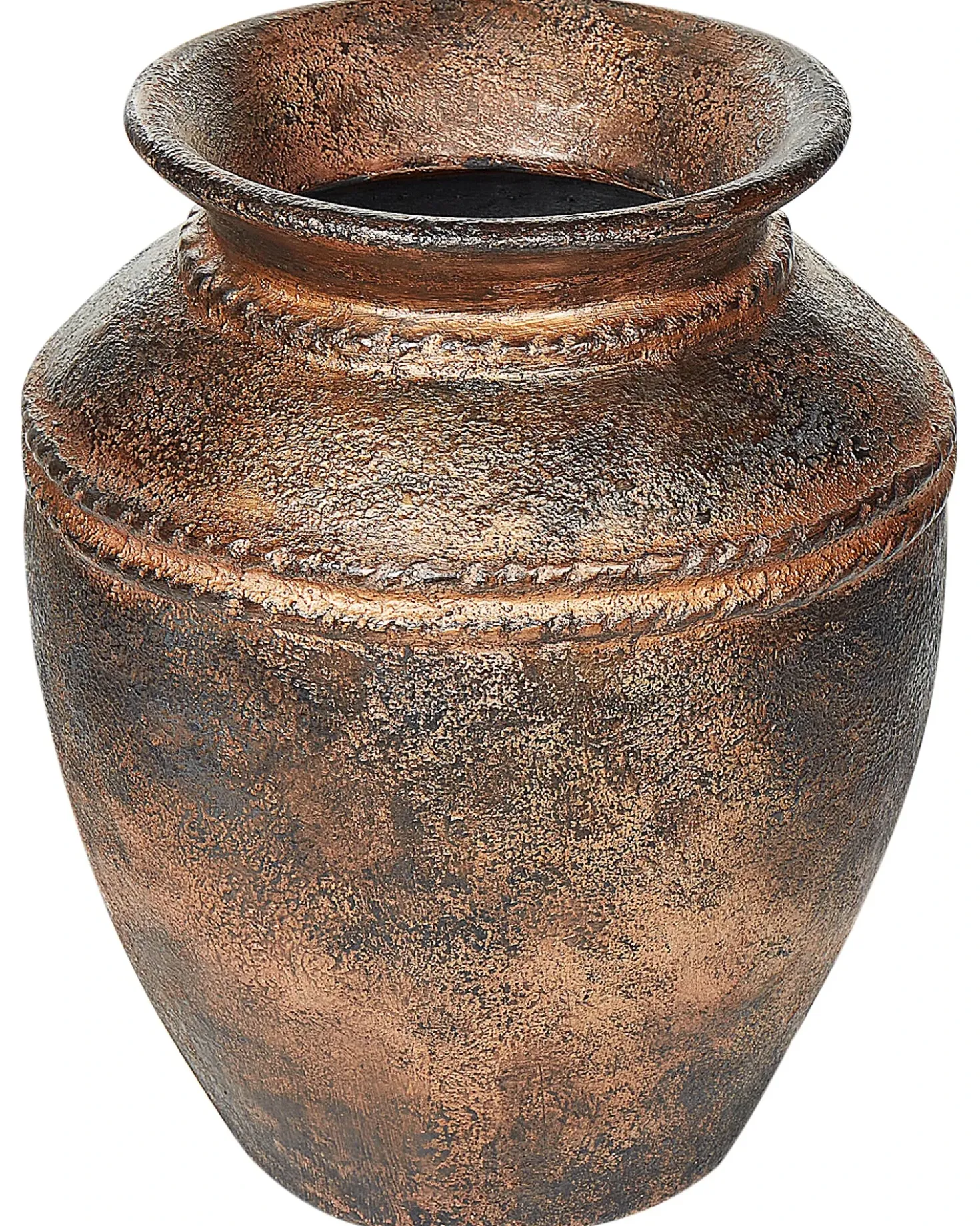 Vaso decorativo PUCHONG Ceramica 40 cm Rame
