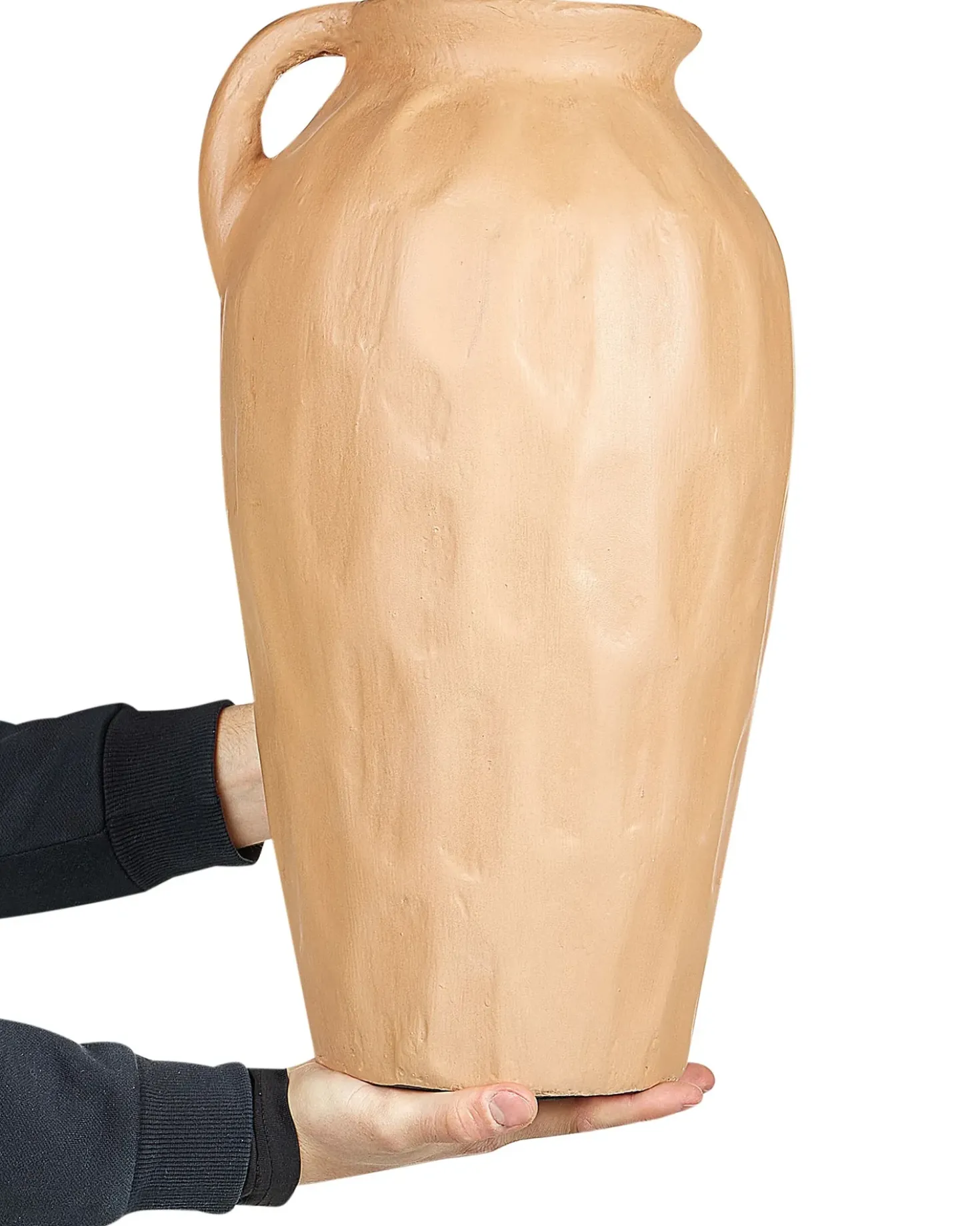 Vaso decorativo TAIPING Ceramica 46 cm Beige sabbia