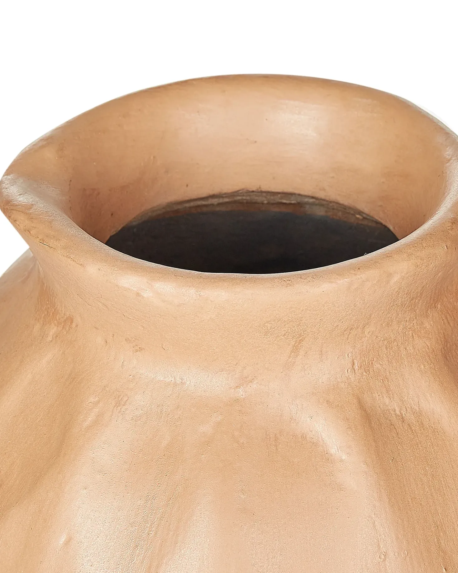 Vaso decorativo TAIPING Ceramica 46 cm Beige sabbia