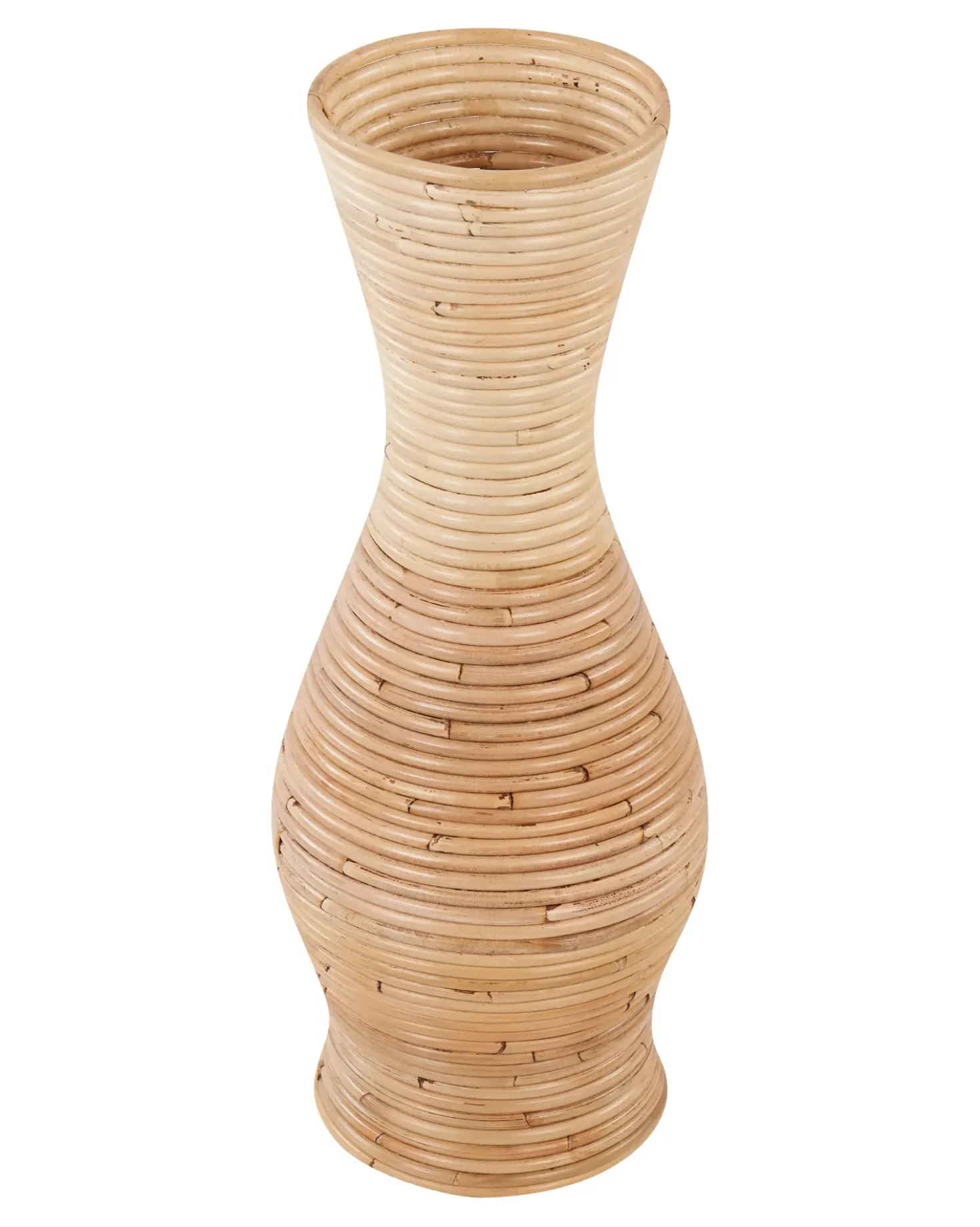 Vaso decorativo TRINISA Rattan 50 cm Naturale