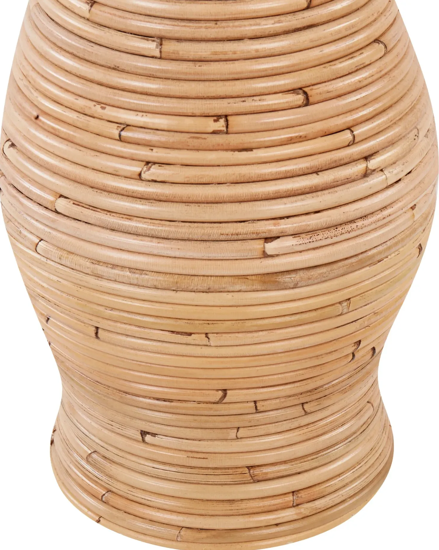 Vaso decorativo TRINISA Rattan 50 cm Naturale