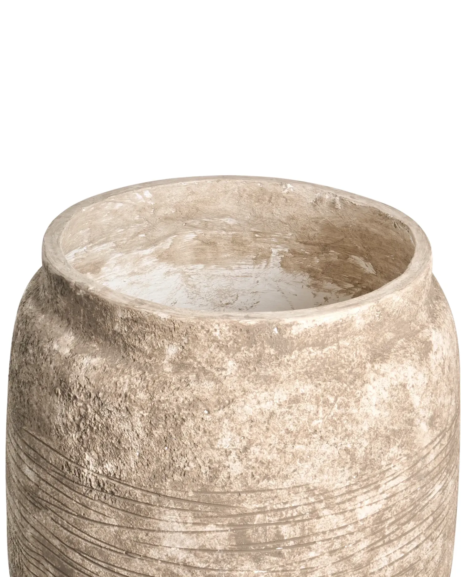 Vaso per piante ARGOSTOLI 44 cm Beige
