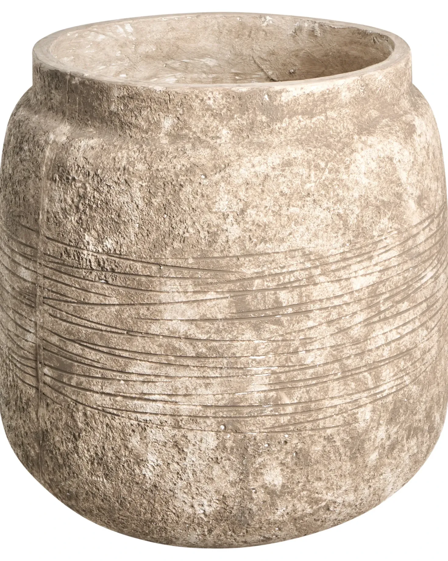 Vaso per piante ARGOSTOLI 44 cm Beige