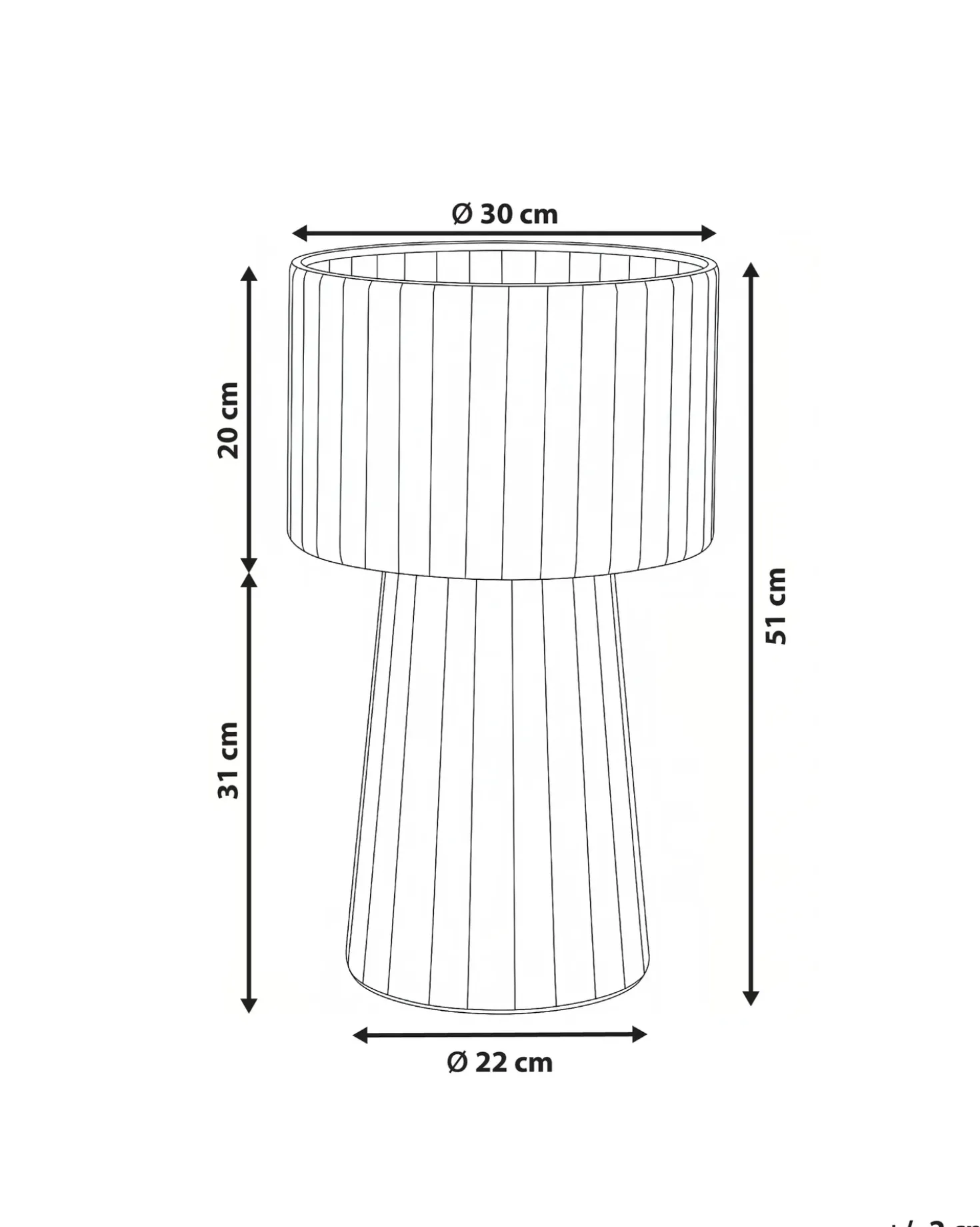Vaso per piante BANE Metallo 30 cm Bianco/Beige