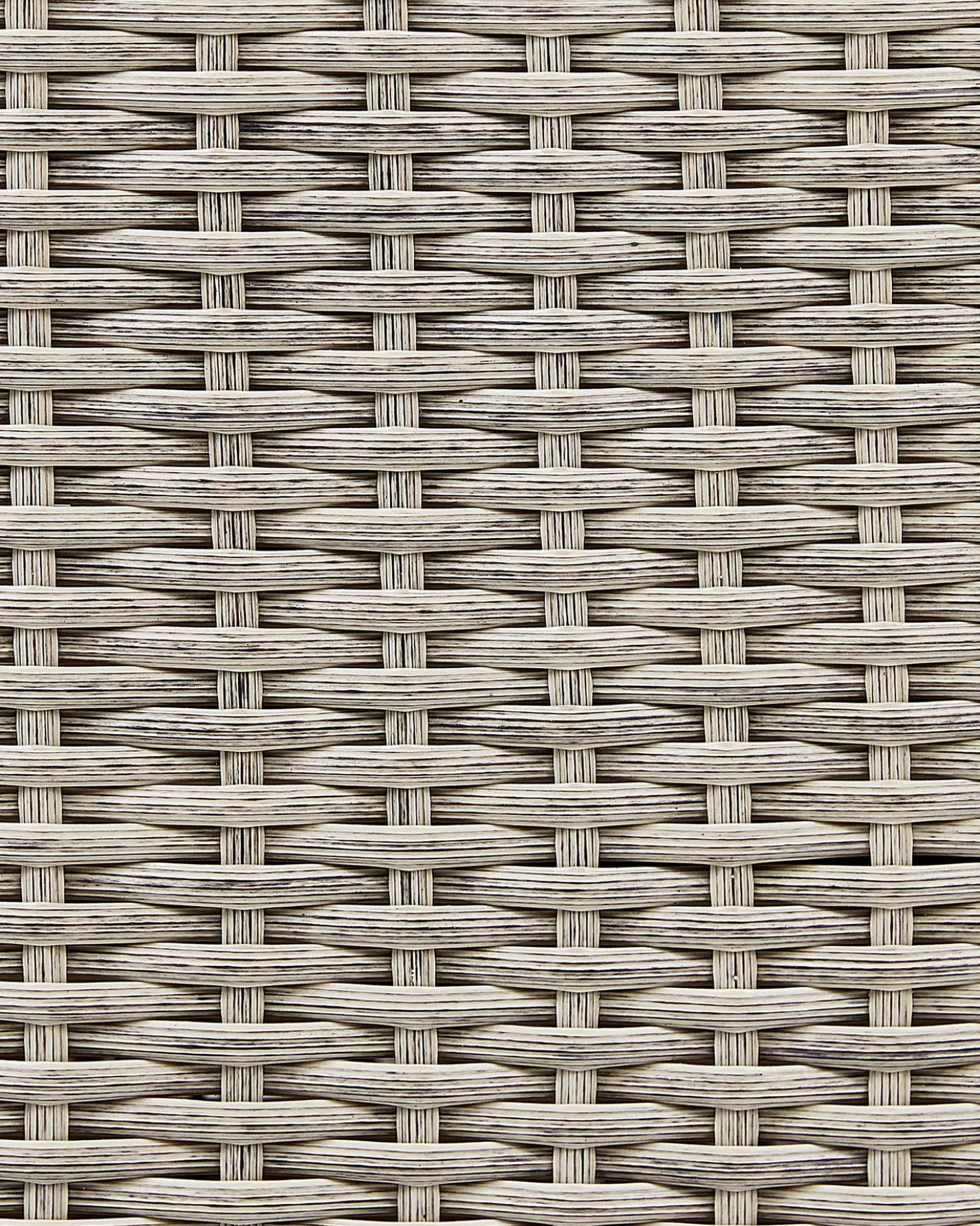 Vaso per piante BELLIS Rattan sintetico (PE) 82 cm Marrone chiaro