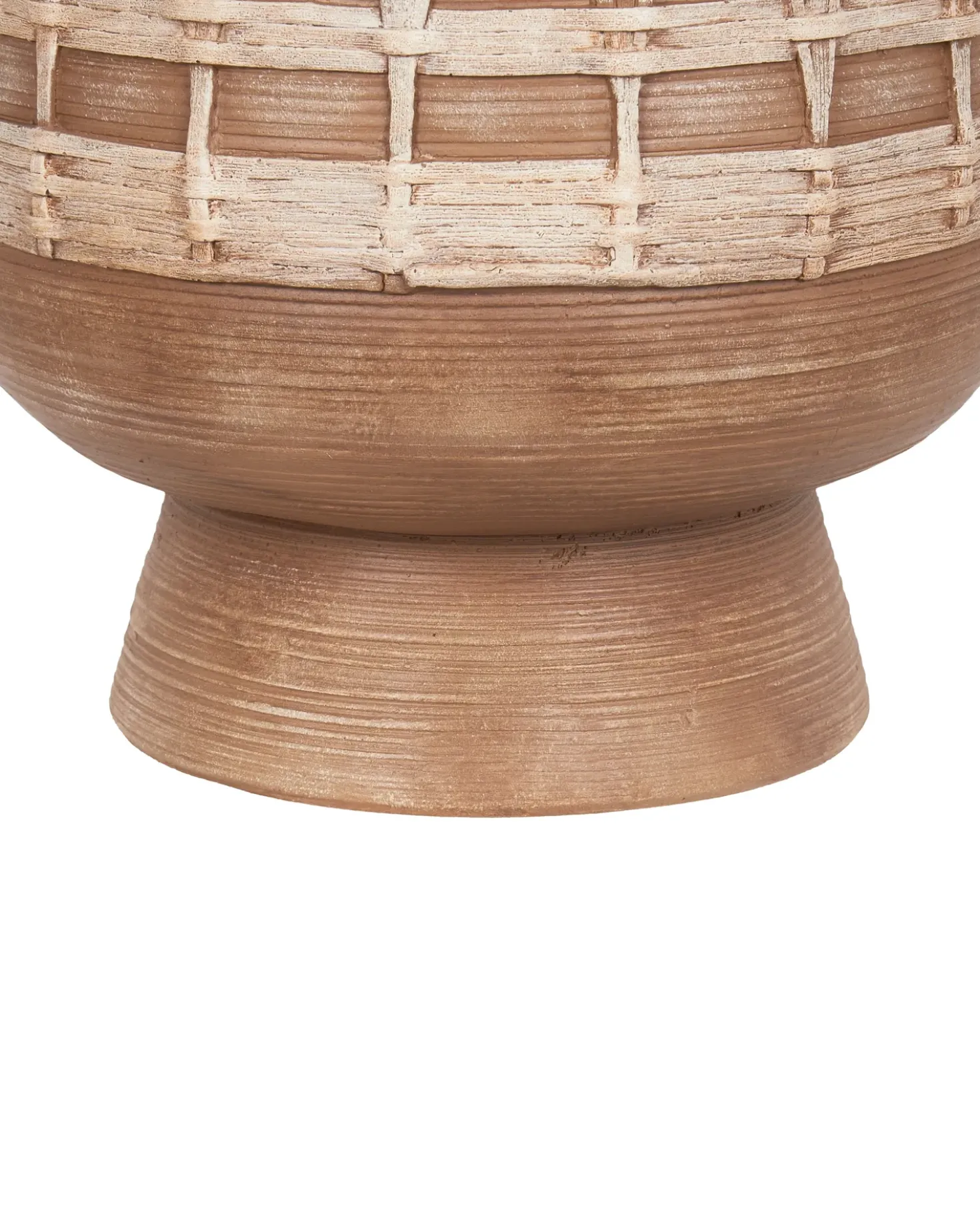 Vaso per piante CICUTA 22 cm Marrone chiaro