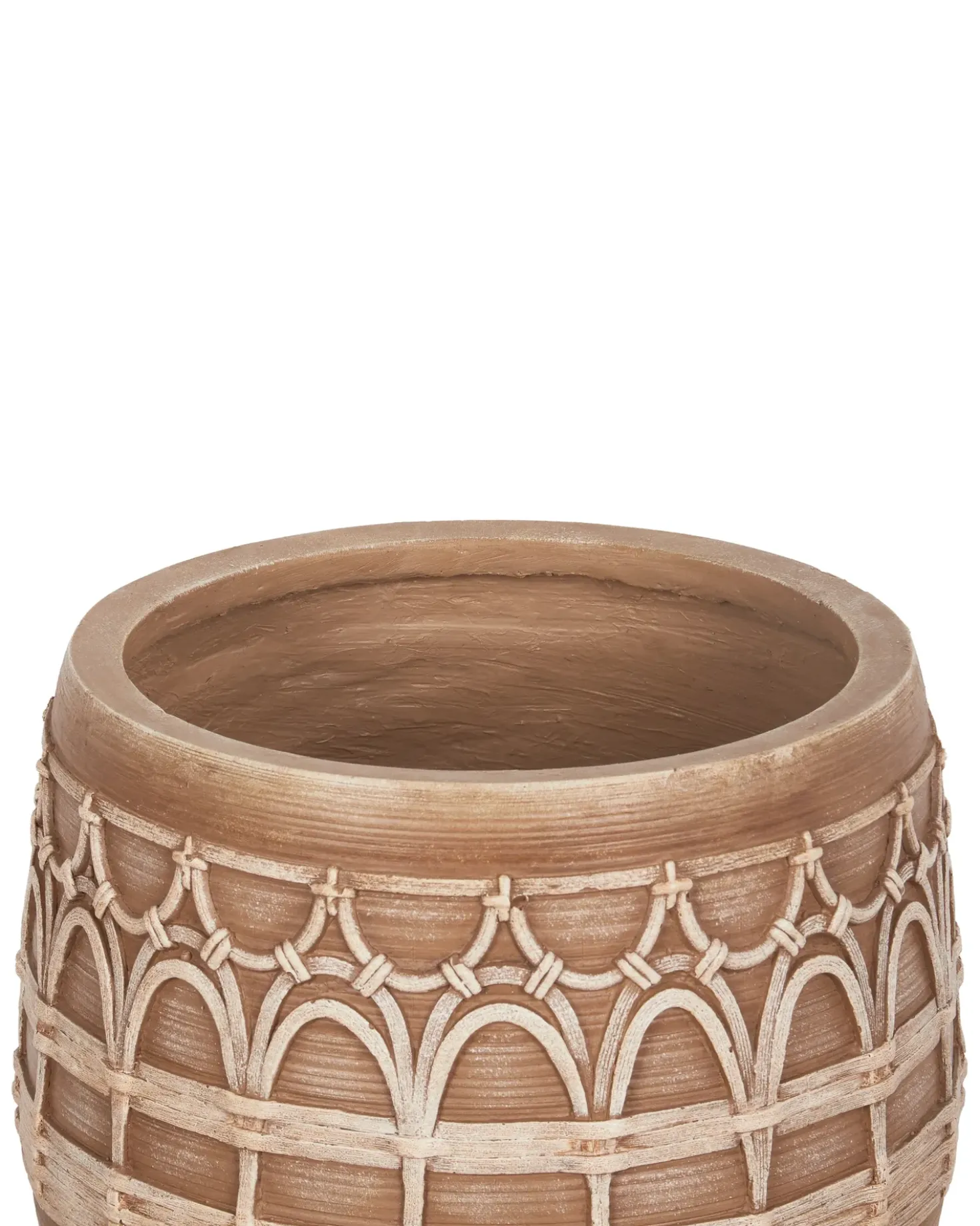 Vaso per piante CICUTA 22 cm Marrone chiaro