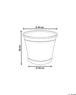 Vaso per piante CISTUS 44 cm Grigio