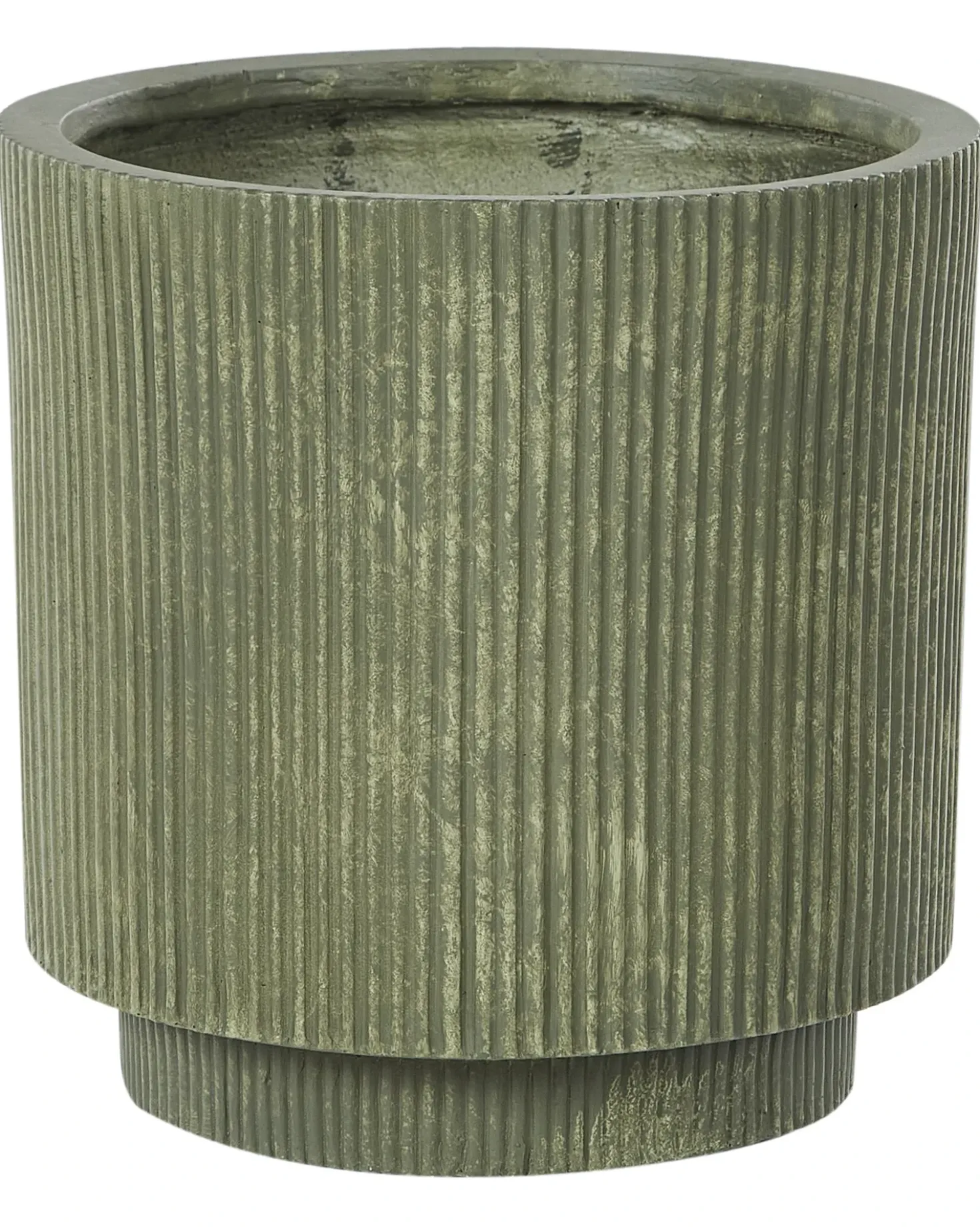 Vaso per piante DARIA 37 cm Verde oliva