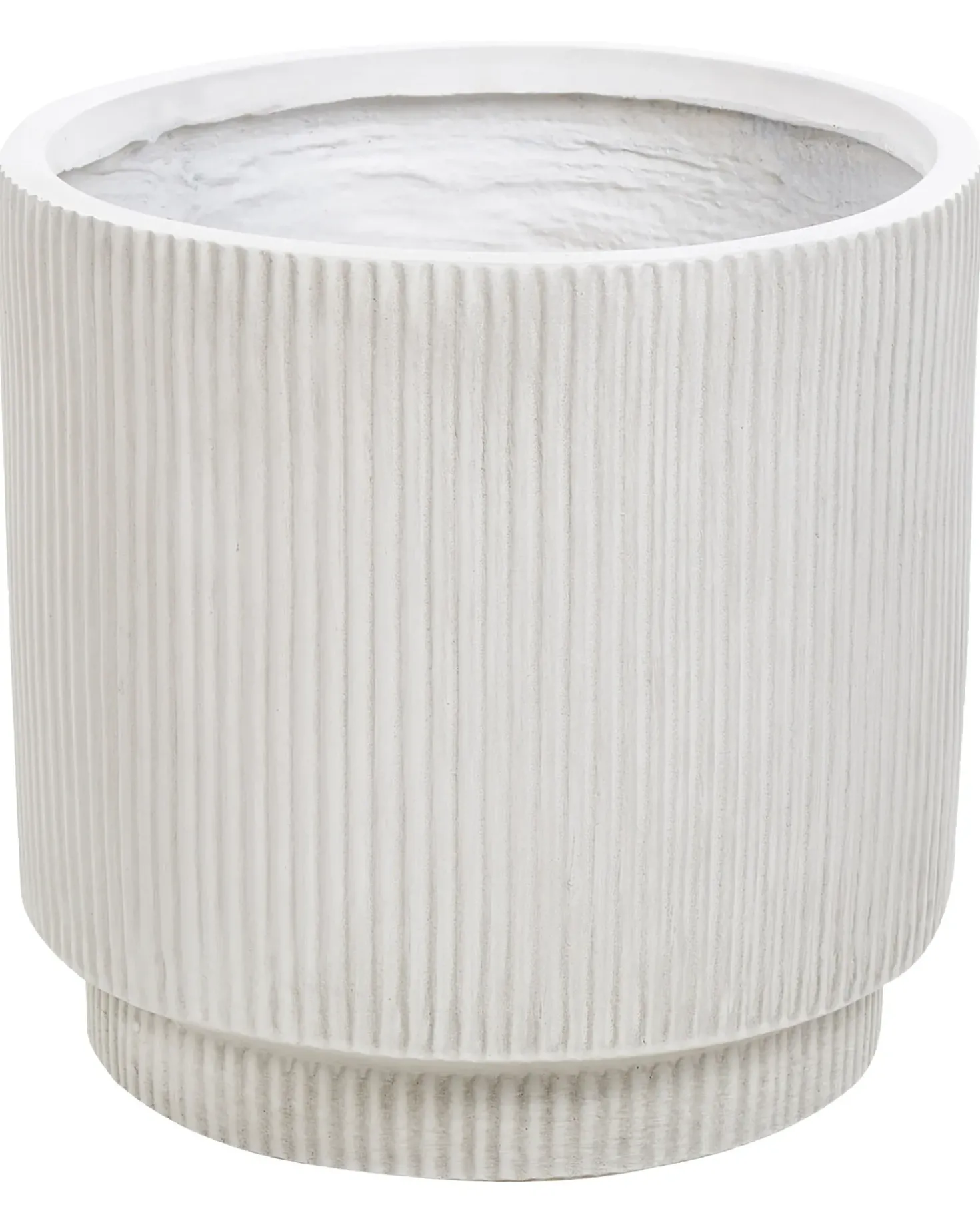 Vaso per piante DARIA 37 cm Bianco sporco