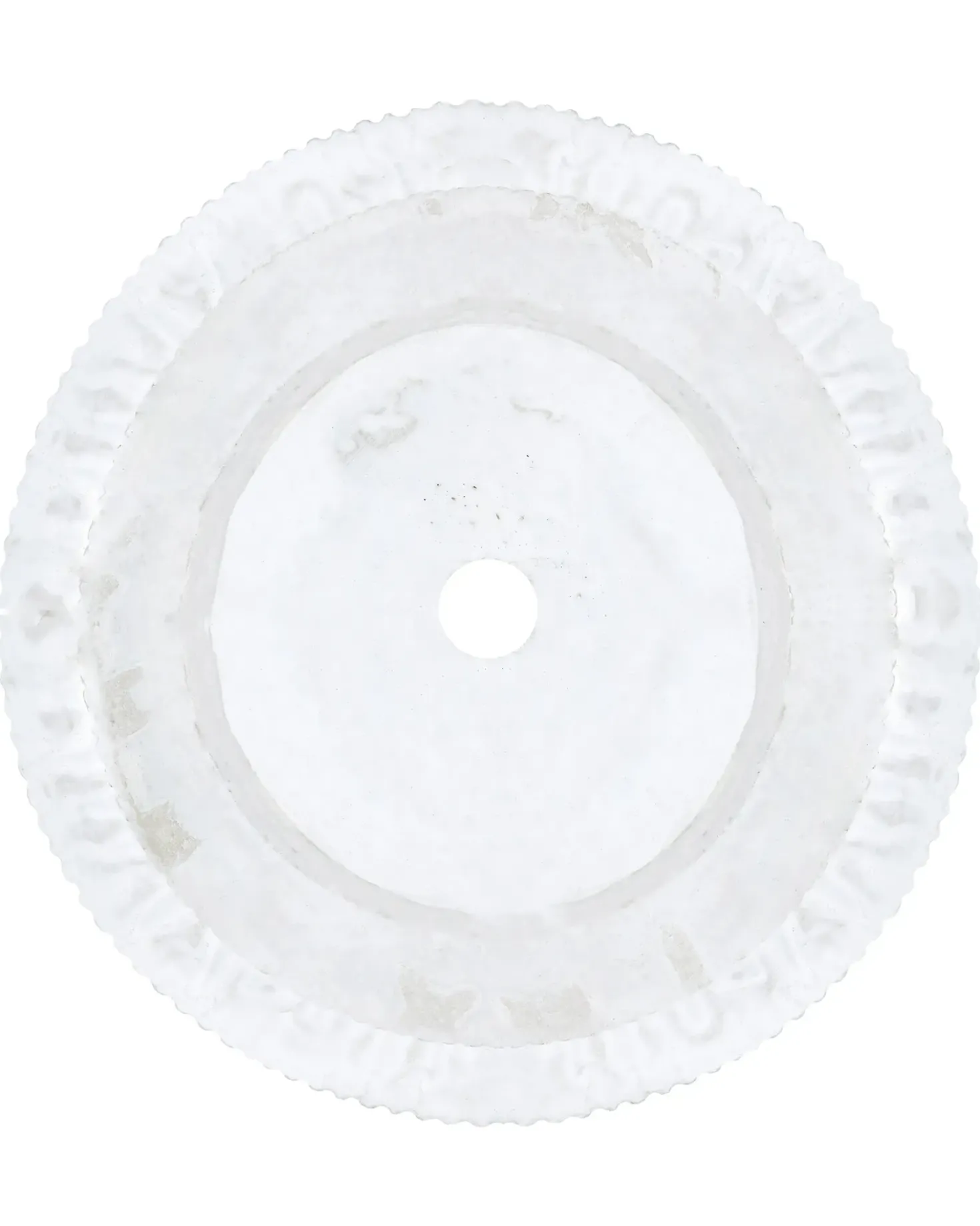 Vaso per piante DARIA 37 cm Bianco sporco