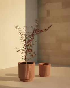 Vaso per piante DARIA 37 cm Marrone