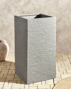 Vaso per piante DION 40 cm Grigio chiaro