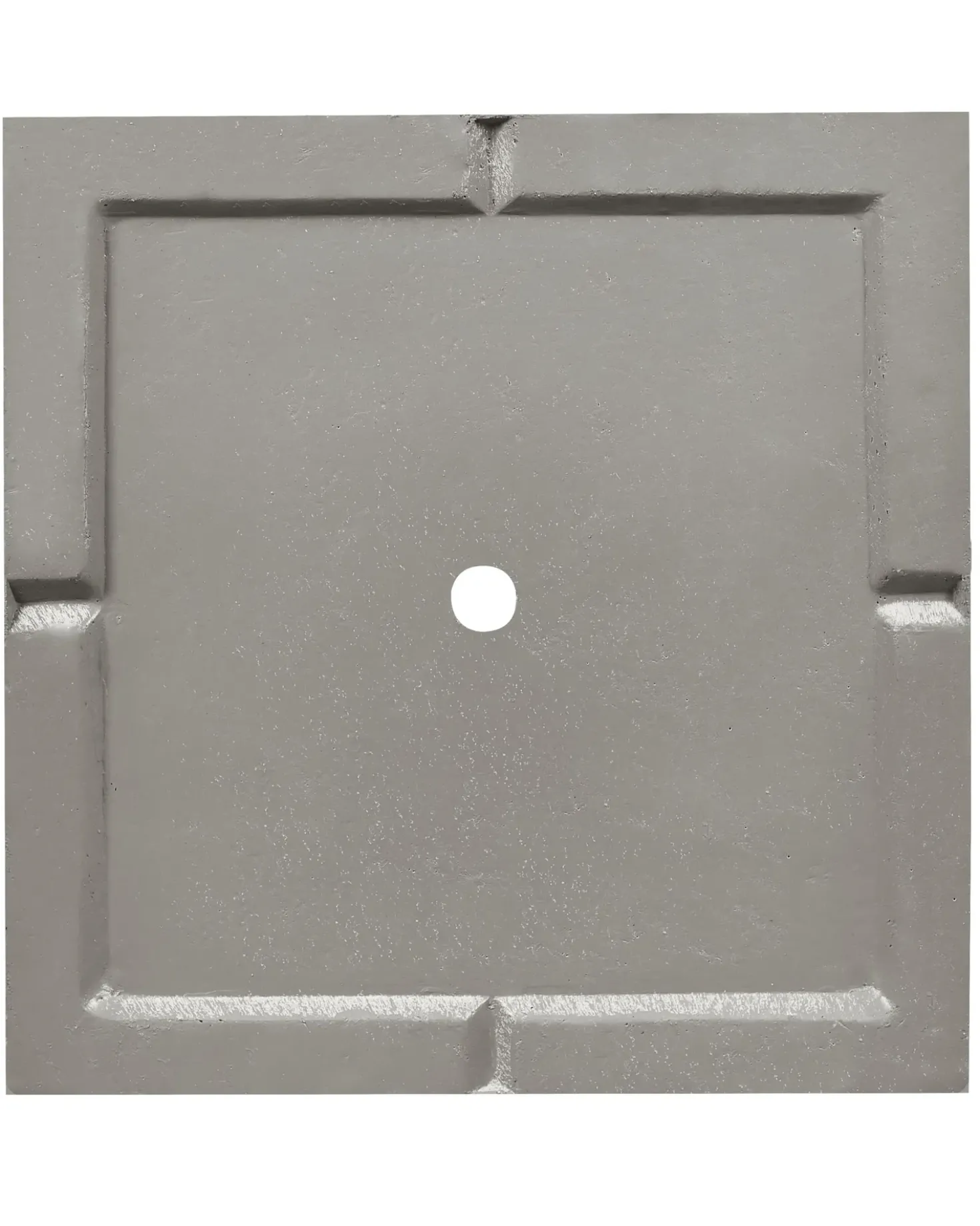 Vaso per piante DION 40 cm Grigio chiaro