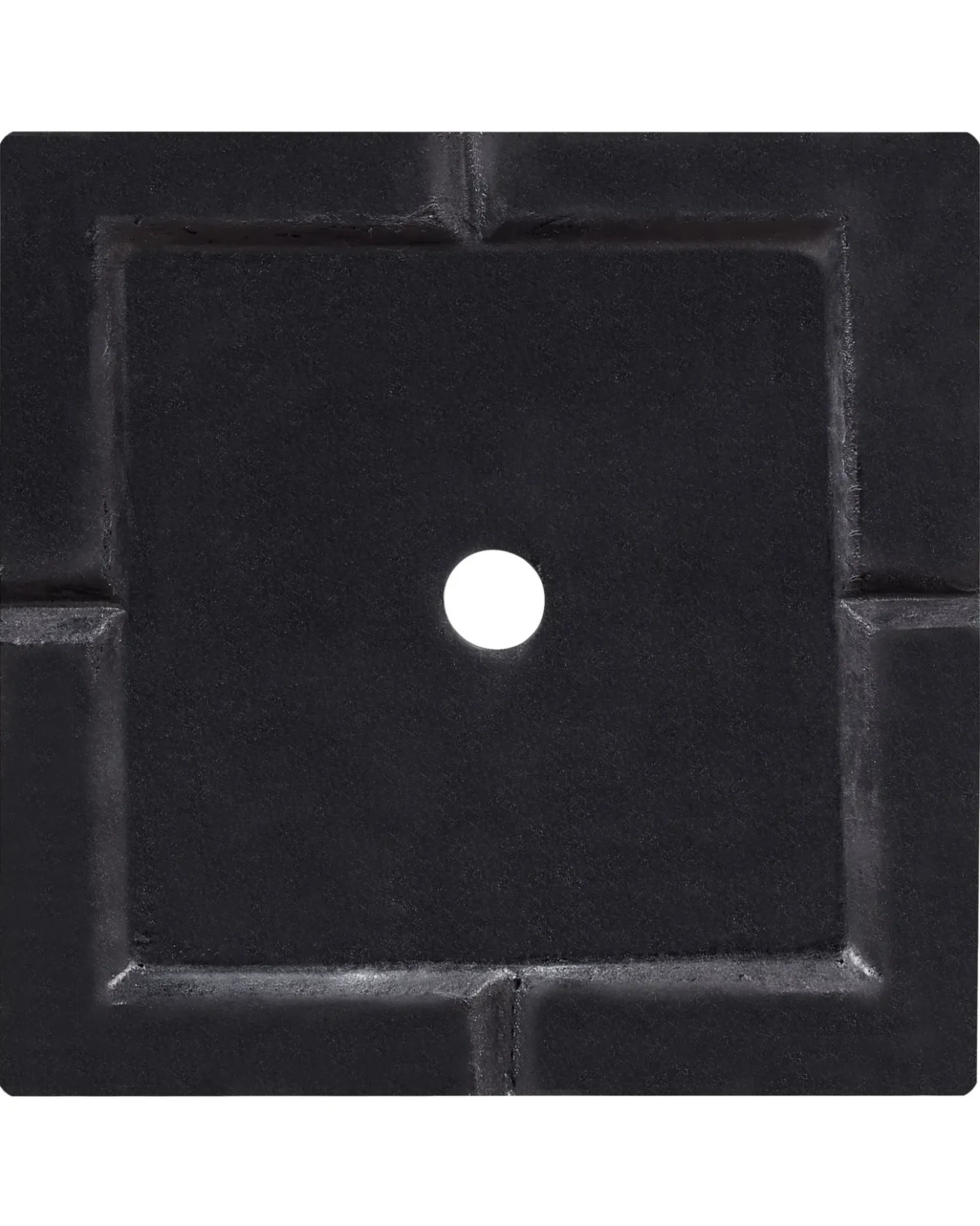 Vaso per piante DION 40 cm Nero