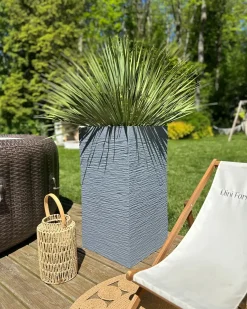 Vaso per piante DION 40 cm Grigio