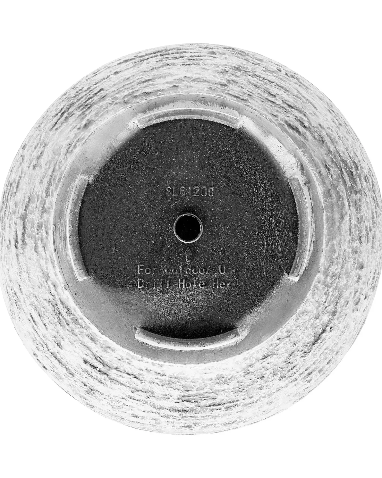Vaso per piante DIONI 48 cm Grigio chiaro