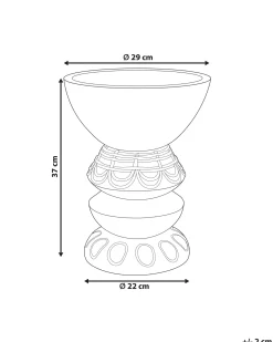 Vaso per piante DISPORUM 29 cm Marrone chiaro