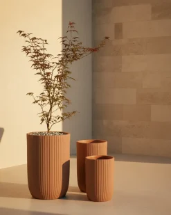 Vaso per piante EANTIO 30 cm Marrone