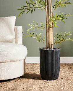 Vaso per piante EANTIO 25 cm Nero