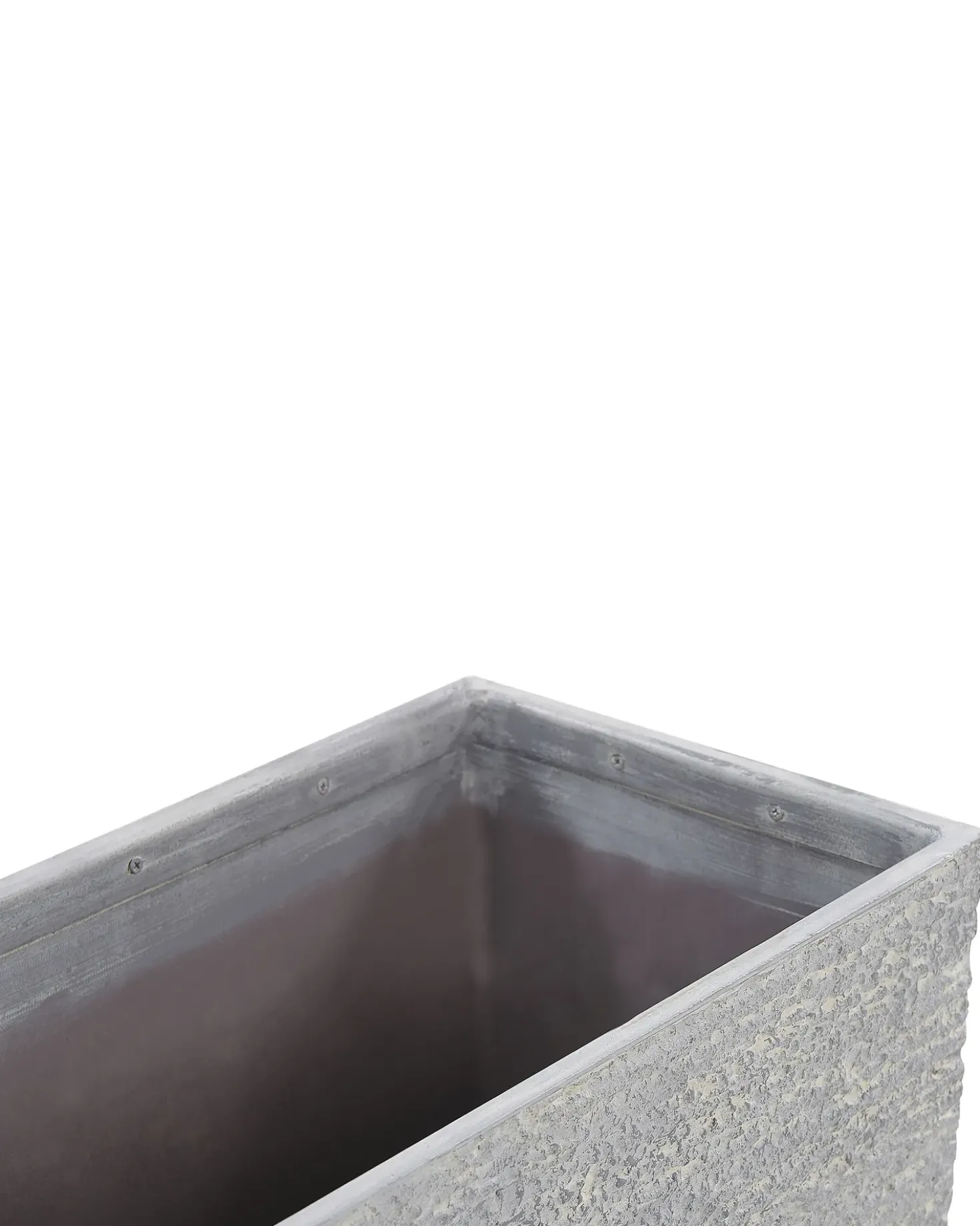Vaso per piante EDESSA 80 cm Grigio