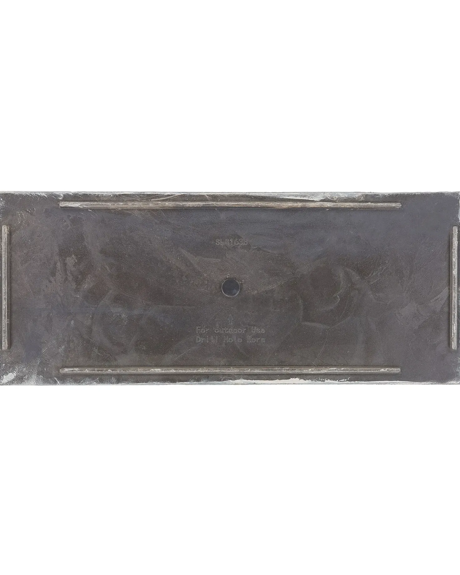 Vaso per piante EDESSA 80 cm Grigio
