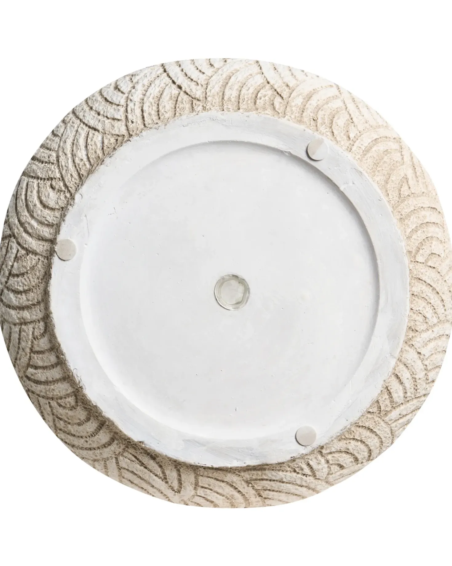 Vaso per piante ERIROS 31 cm Beige chiaro